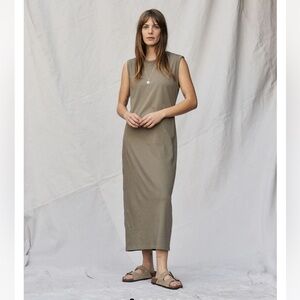 Pima Muscle Tank Dress in Bronze *not color shown in first photo*